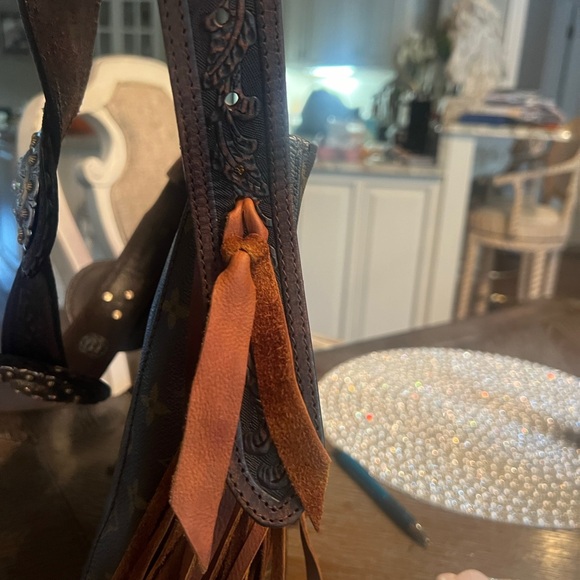 Custom Louis Vuitton Fringe Bag - Picture 7 of 7